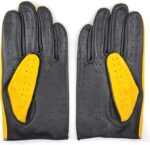 Touchscreen Professional Leather Driving Gloves - Image 2