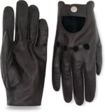 Touchscreen Professional Leather Driving Gloves - Image 4