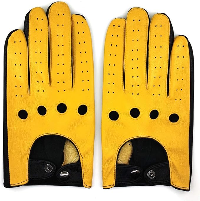 71xueChuDzL._AC_SX679_ Touchscreen Professional Leather Driving Gloves - Image 1
