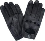 Touchscreen Professional Leather Driving Gloves - Image 2