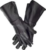 Leather Medieval Long Cuff Gloves